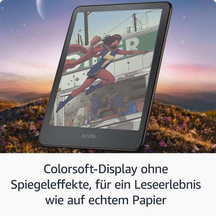 Produktbild Amazon Kindle Colorsoft Signature (7.05", 32 GB, Schwarz Metallic)