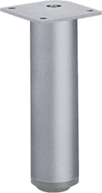 Silver anodised aluminium