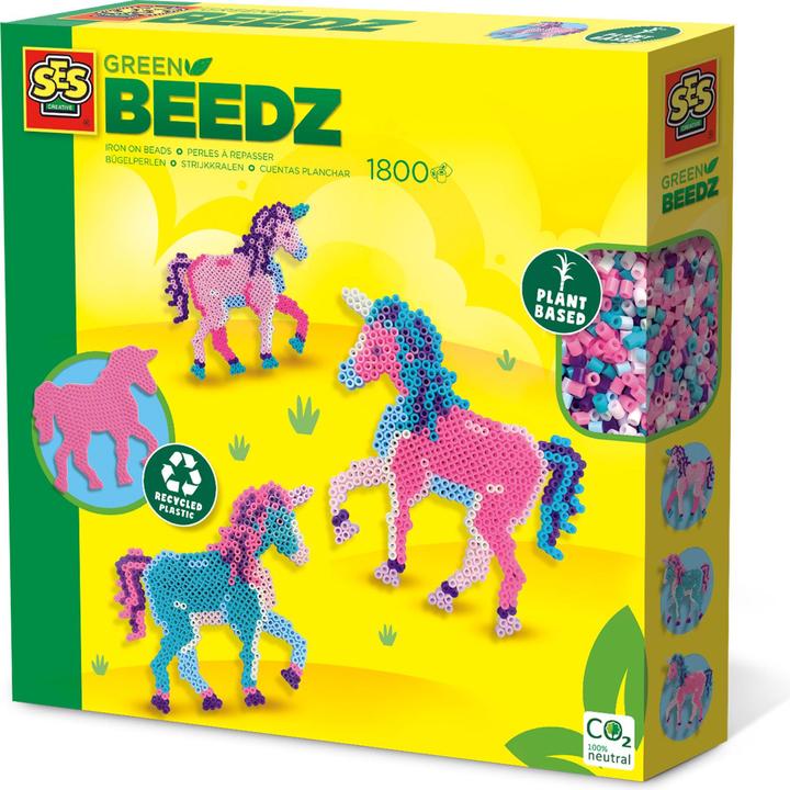 Actual product image Ses Green Beedz - Ironing Bead Set