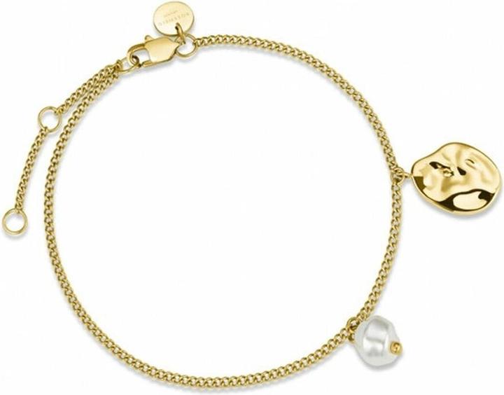 Rosefield Gold-plated steel bracelet with pendants TOCCOMBO JTBPG-J437 (L) (Edelstahl)