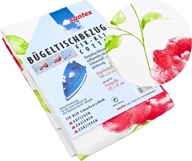 Image du produit Santex Housse de table à repasser avec rembourrage en molleton