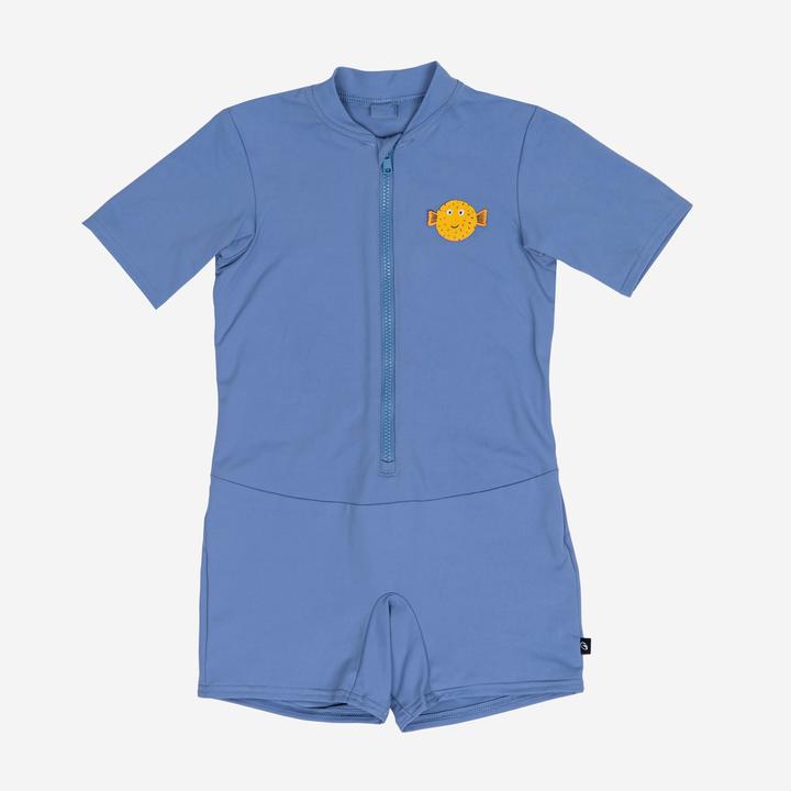 Produktbild Nabaiji Schwimmanzug Baby kurzarm kurze Beine - blau (62, 63, 64, 66, 68, 65 C)