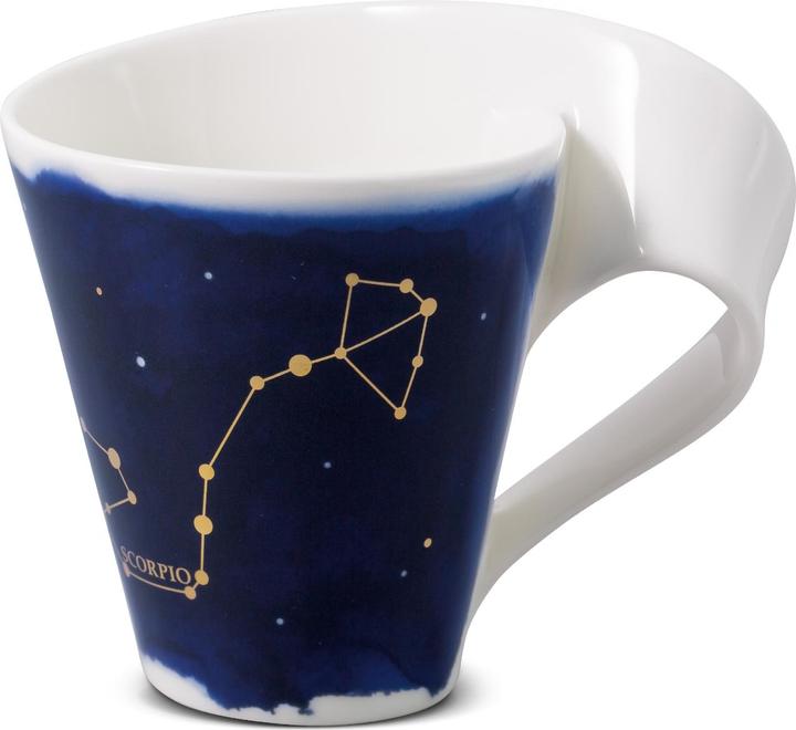 Becher mit Henkel Skorpion/Scorpio NewWave Stars (300 ml, 1 x)