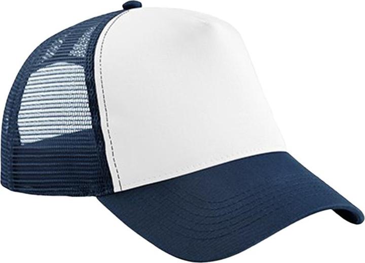 Bleu foncé/blanc