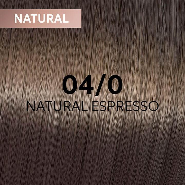 Produktbild Wella Shine Finity 04/0 Mittelbraun natur 60 ml (04, 0 - Natural Espresso)