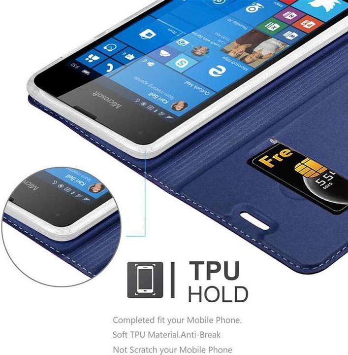 Image du produit Cadorabo Book Classy Style Cover (Microsoft Lumia 550)
