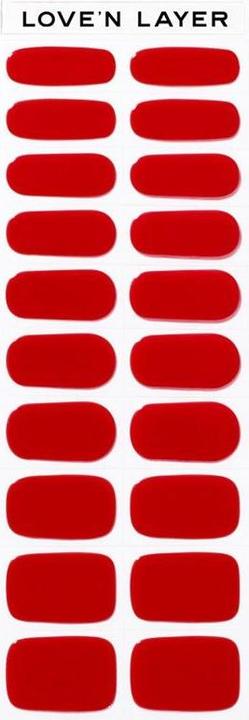 Love'n Layer - Solid Grape Red (Solid Grape Red, Gel-Effekt Nagellack)