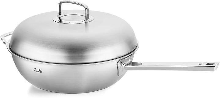 Actual product image Fissler Original-Profi Collection® Wok 32cm (32 cm, Wok, Stainless steel)