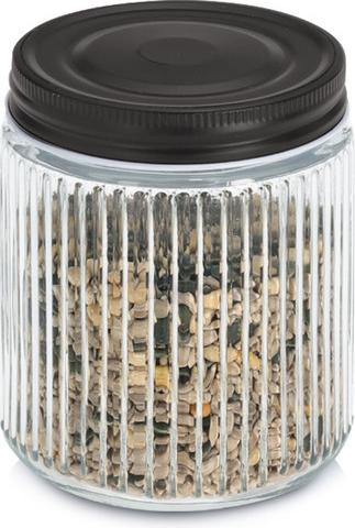 Immagine prodotto Zeller Present Vorratsglas mit Metalldeckel 520 ml ø 9.3x11.3 cm (0.52 l)