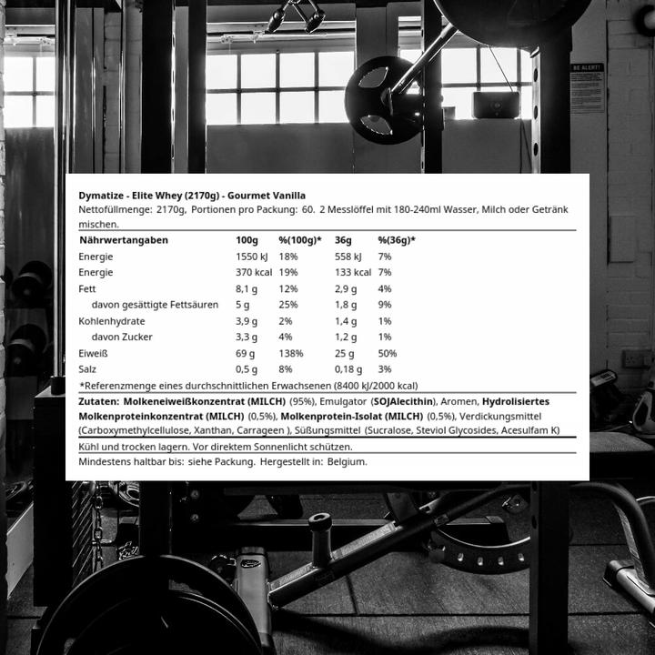 Immagine prodotto Dymatize Elite Whey (Vaniglia, 1 pz., 2170 g)