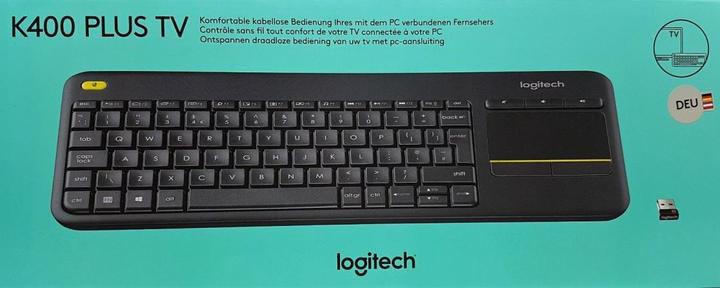 Actual product image Logitech K400 Plus (DE, Wireless)