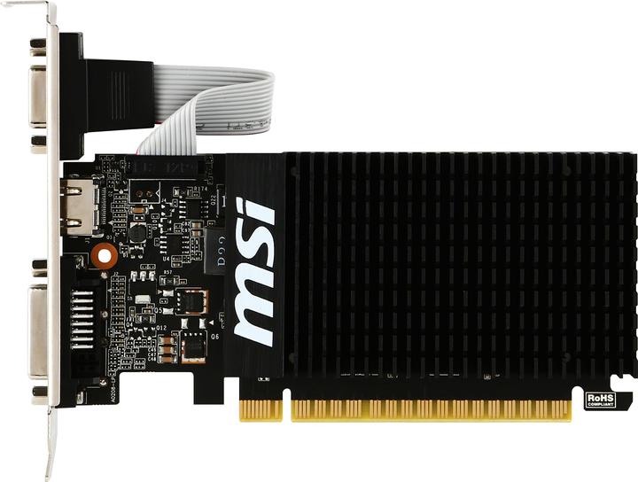 MSI GeForce GT 710 2GD3H (2 Go)