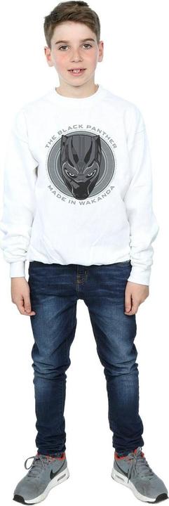 Image du produit - Sweat BLACK PANTHER MADE IN WAKANDA - Garçon (152, 158)