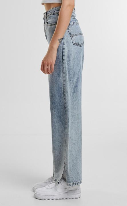 Produktbild Urban Classics Ladies Wide Leg Slit Denim (29)