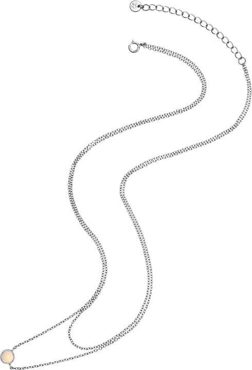 Image du produit Glanzstücke München Femmes argent sterling quartz rose argent 42,0/36,0 cm chaîne de base + 5,0 cm Extension - 29900 (Argent Sterling)
