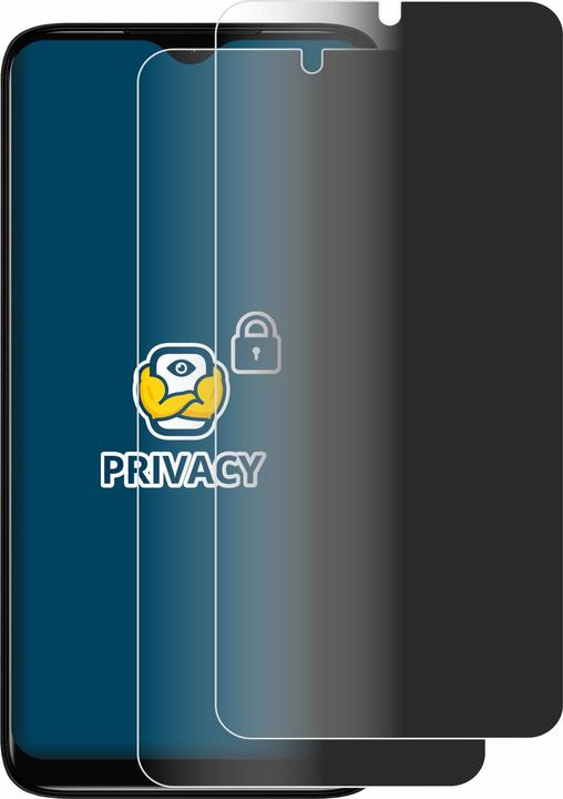 Image du produit BROTECT Film anti-regards Anti-Spy Privacy Film de protection contre la lumière bleue (2 pièce(s), Nokia C12)