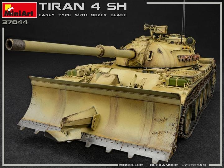 Actual product image Mini art Tiran 4 Sharir Early Type w/Dozer Blade