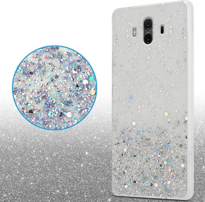 Actual product image Cadorabo TPU cover sparkling glitter (Huawei Nova 2i)