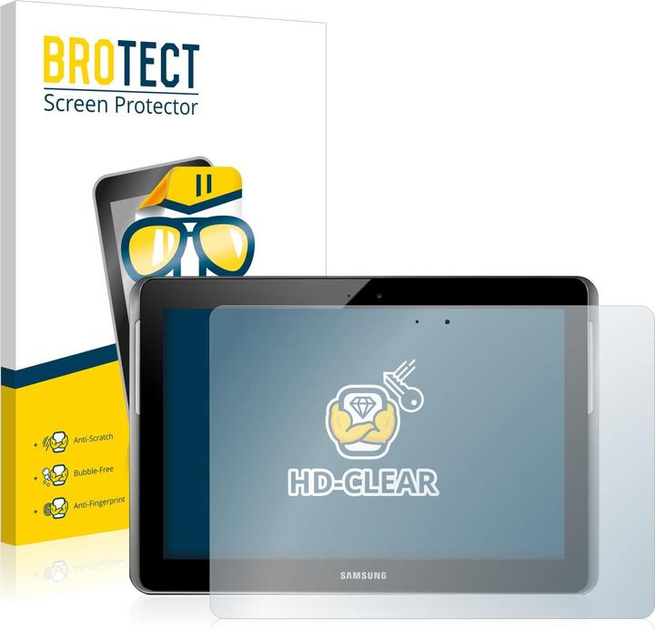 Produktbild BROTECT Schutzfolie Displayschutz Klar (2 Stück, Galaxy Tab GT-P5110)