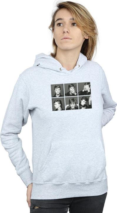 Produktbild David Bowie Photo Collage Kapuzenpullover (L)