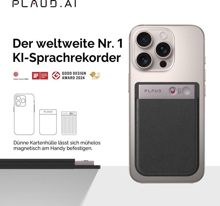 Image du produit Plaud Note AI Recorder (64 Go)