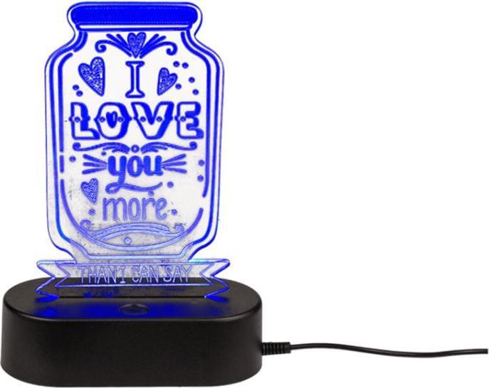 Produktbild TOP LED 3D Lampe Love