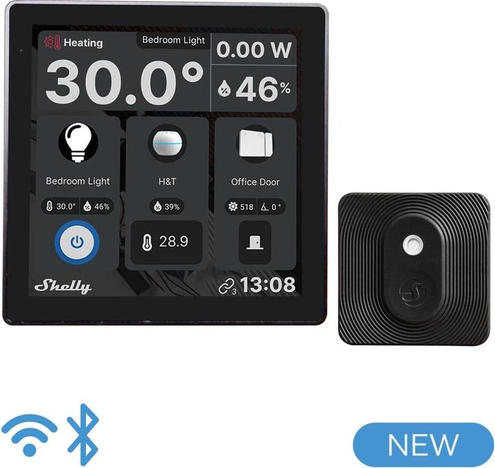 Actual product image Shelly Wall Display Black + BLU H&T Black