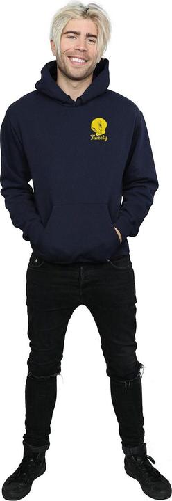 Actual product image Looney Tunes Mens Tweety Pie Head Hoodie (XXL)
