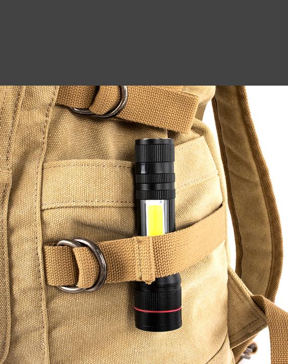 Image du produit Werkstein 800LM USB LED Mini Taschenlampen mit Magnet aus Aluminium (Wiederaufladbar) - Schwarz 2er Set (10.80 cm, 800 lm)