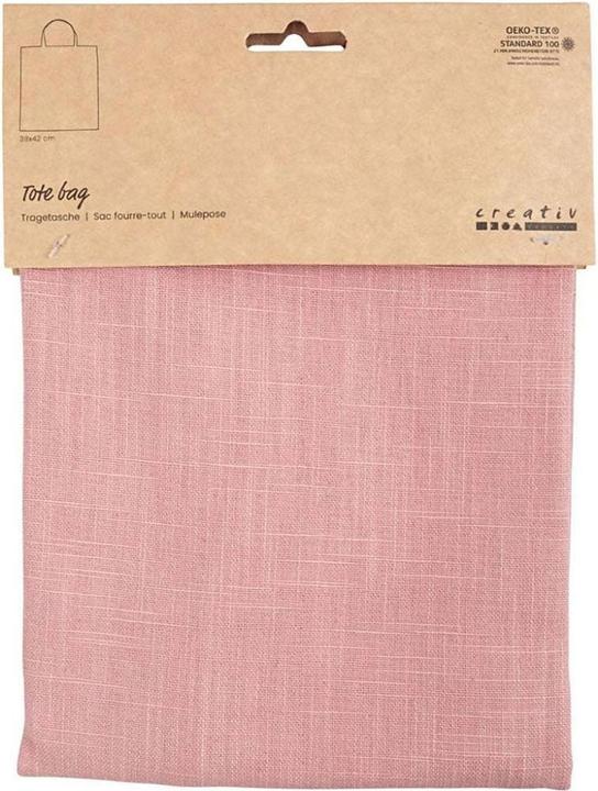 Image du produit Creativ Company Sac en tissu Rose, 38 x 42 cm (0.59 l)
