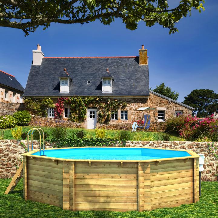 Actual product image Procopi Holzpool TROPIC 505 HT:120