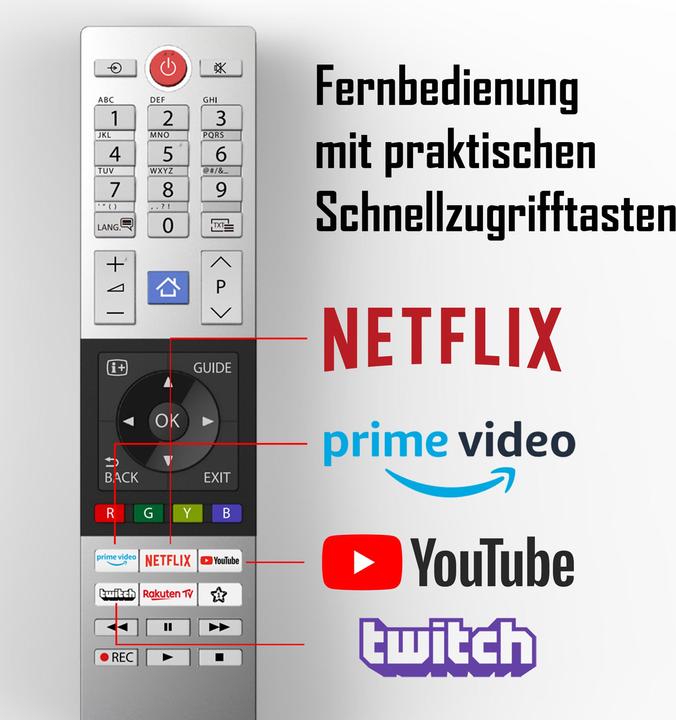 Produktbild Toshiba 32LK3C64DAW (80 cm (32 Zoll), weiss, FullHD, Triple Tuner, SmartTV) (32", Full HD)