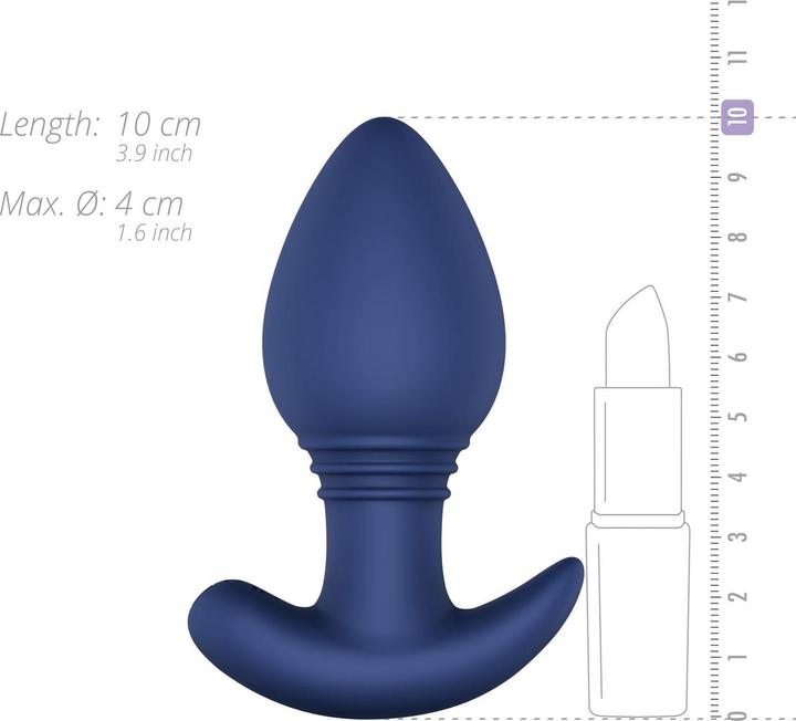 Actual product image Amorelie Move app-controlled anal plug