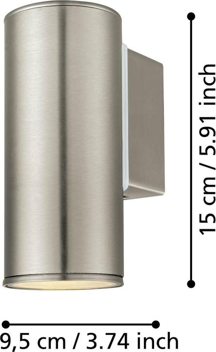 Actual product image EGLO Riga (240 lm, GU10, IP44)