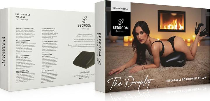 Produktbild Bedroom Fantasies roplet Aufblasbares Kissen Schwarz