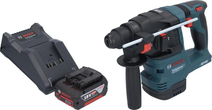 Produktbild Bosch Professional Bosch GBH 18V-22 Professional Akku Bohrhammer 18 V 1,9 J SDS Plus Brushless + 1x Akku 4,0 Ah + (Akkubetrieb)