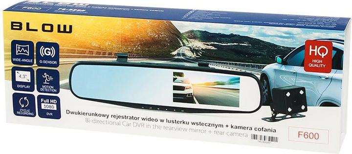 Produktbild Blow F600 (Eingebautes Display, Bluetooth, GPS-Empfänger, Nachtsicht, Eingebaute Anzeige, Full HD)