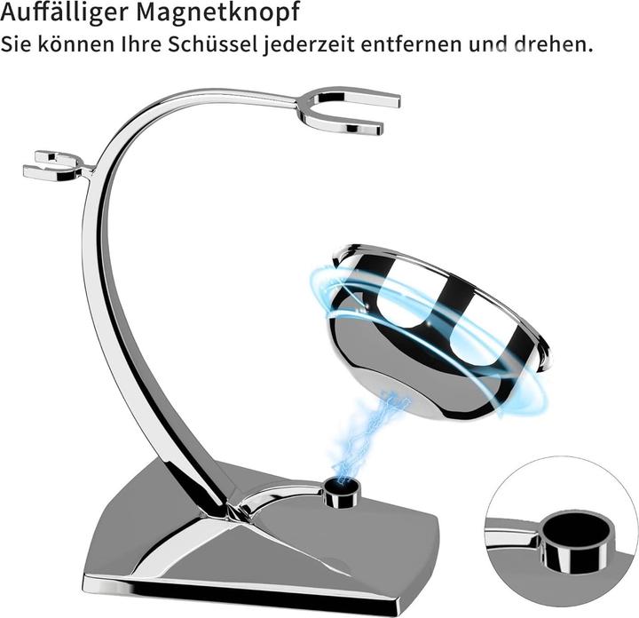 Image du produit Eravor Luxus-Nassrasierset mit synthetischem Pinsel (Blaireau)