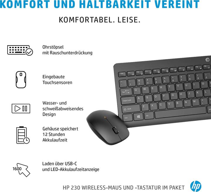 Actual product image HP 230 (DE, Wireless)