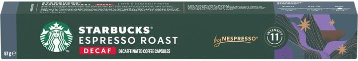 Starbucks Decaffeinated Espresso Roast by Nespresso Dark Roasts (10 x Port.)