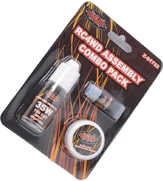Immagine prodotto Rc4Wd Set di montaggio olio, grasso e frenafiletti per ammortizzatori