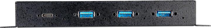 Produktbild StarTech .com HB31C3A1CME Schnittstellen-Hub USB 3.2 Gen 2 (3.1 Gen 2) Type-C 10000 Mbit/s Schwarz (USB-C, 4 Ports)