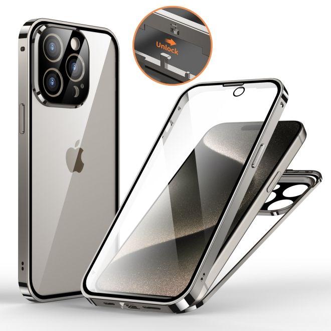 MU Classic 360 Grad Hülle Locking Edition (Apple iPhone 15 Pro)