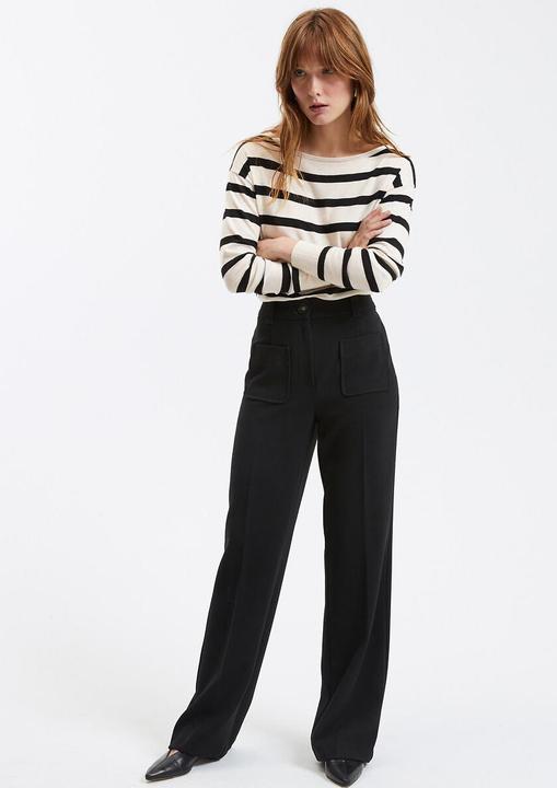 Actual product image La Redoute Collections Signature FELICIEN flared trousers (46)