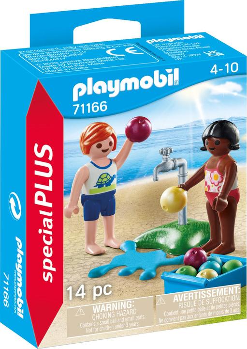 Image du produit Playmobil Enfants avec ballons d'eau (71166, Playmobil Special Plus)