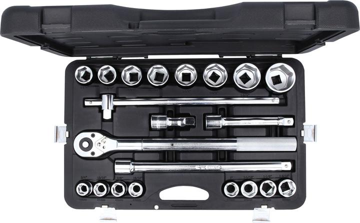 Actual product image KS Tools Socket spanner set (32 mm, 19 mm, 24 mm, 50 mm, 41 mm, 22 mm, 23 mm, 21 mm, 27 mm, 35 mm, 46 mm, 26 mm, 30 mm, 38 mm, 29 mm, 36 mm)