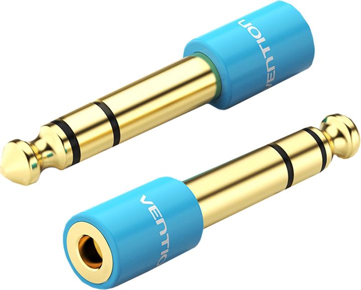 Image du produit Vention Adaptateur audio VAB-S01-L, Jack 3.5mm vers Jack 6.5mm (Adaptateur angulaire)