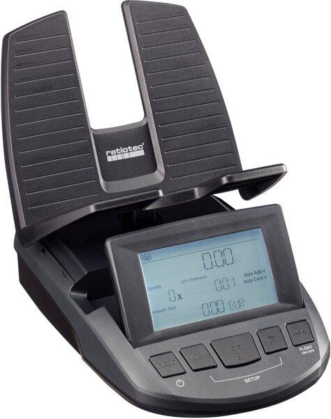 Produktbild ratiotec Geldwaage RS 2000 (Made in Germany) (Geldscheinzähler, Münzzähler)