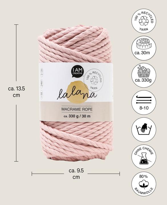 Image du produit Lalana Macrame Rope (30 m)