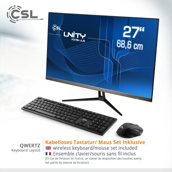 Produktbild CSL AIO Unity F27B-JLS Pentium (Intel Pentium N6000, 8 GB)
